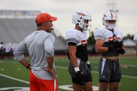 Coach Bush speaks on Vaqueros football first away game win