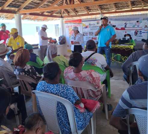 SALUD: Unidad móvil de Casa de Justicia llegó a la Alta Guajira con la oferta institucional de la alcaldía y los Servicios con Calidad de Palaima IPSI