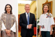 En fotos. El desfile de Francisco Ayala en el Palacio Madero Unzué y la presentación en sociedad del nuevo embajador británico