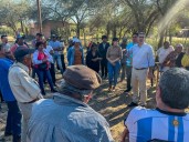 Capitanich recorrió El Impenetrable, ratificó su compromiso con el pueblo y apuntó contra el abandono de Milei