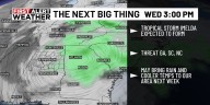 First Alert Weather: New developments in the tropics, possible impacts to our forecast next week