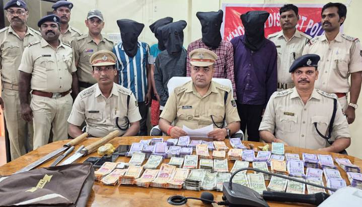 Khordha Police Rescue Businessman Within 12 Hours, Five Kidnappers Arrested