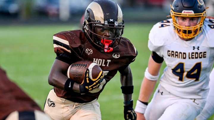 Holt-Grand Ledge, East Lansing-Okemos football: Photos from week 4