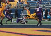 Laurier's big plays the difference in Hawks' 47