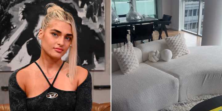 Marta Fort mostró los avances de su flamante departamento de soltera: “Lo primero que instalé”