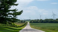 Why do some wind turbines spin as others nearby stand still?