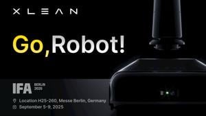 xLean TR1 Debuts at IFA 2025: The World's First Dual-Form AI Cleaning Robot with Self