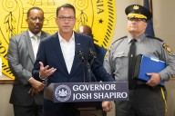 Gov. Shapiro touts violent crime reduction in Chester, reiterates his command of National Guard in face of Trump threats