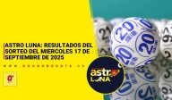 Astro Luna: resultados sorteo del miércoles 17 de septiembre