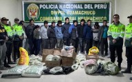 La Libertad: PNP captura a 15 mineros ilegales con explosivos y armas en Quiruvilca