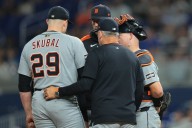 Deadspin | Tigers ace Tarik Skubal exits with apparent injury