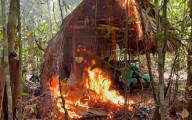 FANB destruye campamento de grupos Tancol en operativo en Amazonas