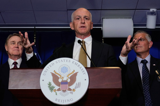 US and China are 'talking past each other' on key issues, says US lawmaker visiting Beijing