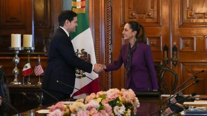 Sheinbaum se reúne con Marco Rubio para dialogar sobre seguridad y cooperación México