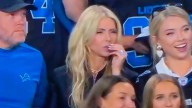 Fans go wild after NFL star's model mom steals the show after being spotted in stands at Ravens