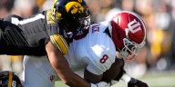 No. 11 Indiana gets late touchdown to beat Iowa, 20