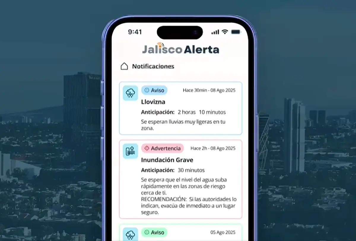 Inundaciones y zonas intransitables en Puerto Vallarta podrán enterarse por app “Jalisco Alerta”