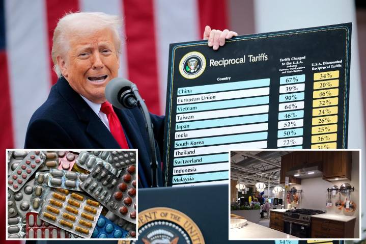 Here's how Trump's new pharmaceutical, furniture tariffs could hit Americans