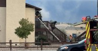 Structure fire in two-story Cimarron Hills 4