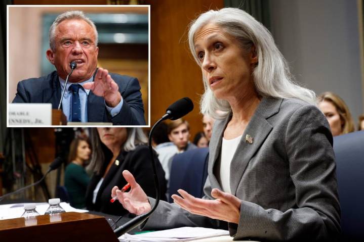 Ex-CDC boss says RFK Jr. fired her after she went to Congress with fears about his hand