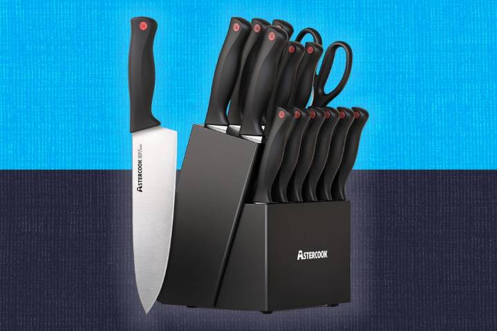 Astercook 15-piece Knife Set is 38% off before Prime Big Deal Days