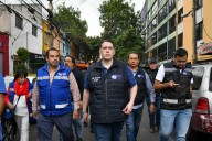 Luis Mendoza atiende flamazo por acumulación de gas en la colonia Portales