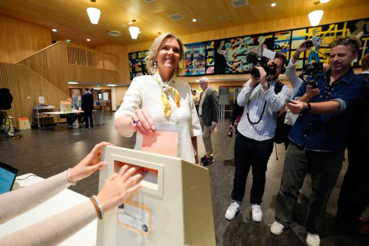 Norway votes in a closely fought election with the future of a wealth tax in focus