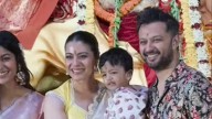 Drishyam Actress Ishita Dutta, Vatsal Sheth Join Kajol For Durga Puja Celebrations
