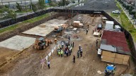 Colocan primera piedra del nuevo CBTIS 297 en Nezahualcóyotl: beneficiará a 900 estudiantes