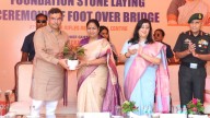 Delhi CM lays foundation for foot over bridge for soldiers: ‘Their comfort our top priority’