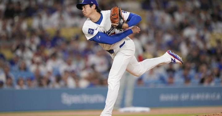 After Ohtani pitches 5 hitless innings, Marchon's 3-run homer rallies Phillies past Dodgers 9