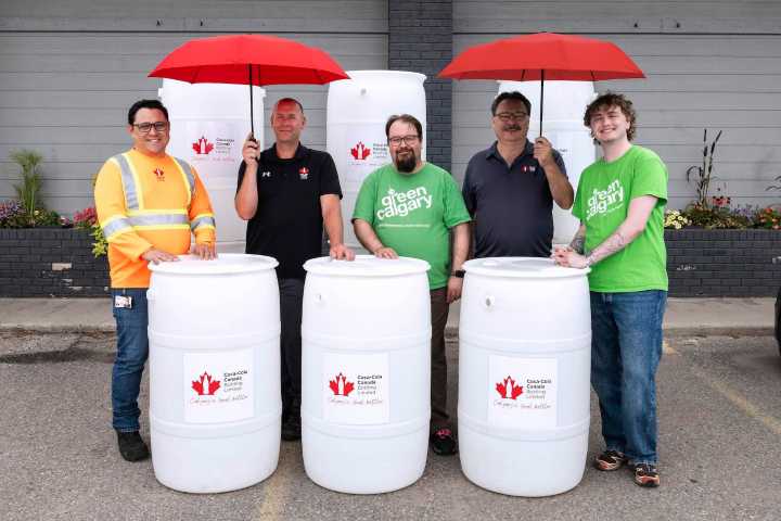 Calgary is catching the rain and saving water with a clever solution