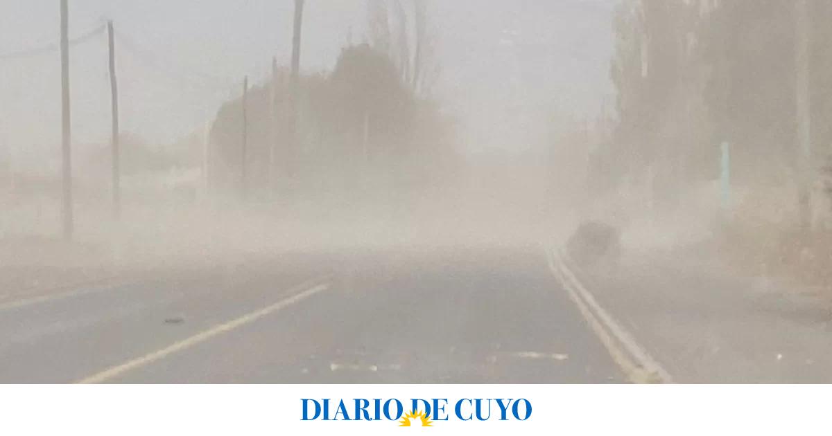 Emiten alerta meteorológica por viento Zonda: cuáles son las zonas afectadas