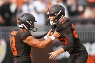 Andre Szmyt's 55-yard field goal as time expires rallies Browns to 13