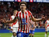 Julián Álvarez anota 'hat-trick' previo a jugar contra Real Madrid