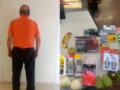 “Se le olvidó pasar por caja: Detienen a abuelito por fardero en tienda de autoservicio”