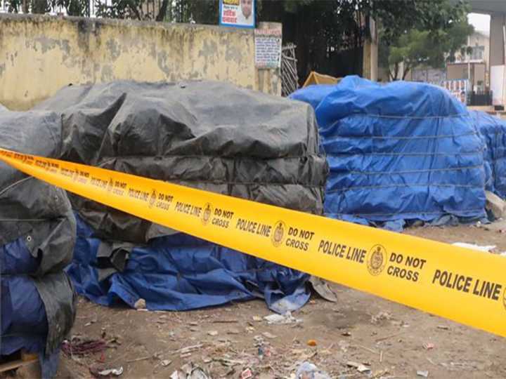 Telangana: Bus catches fire near SR Metro Station in Hyderabad