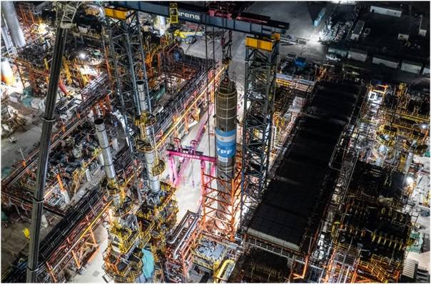 YPF avanza en la modernización de su complejo industrial en Luján de Cuyo