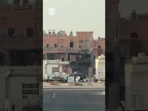 Israel says it conducted targeted attack on Hamas in Qatar, a mediator for ceasefire talks #shorts