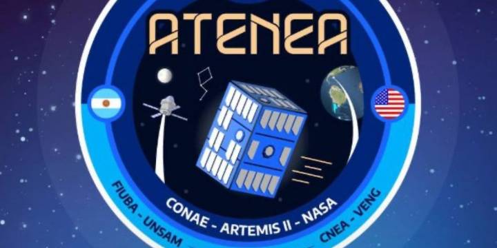 Partió a la NASA el satélite argentino Atenea, que viajará a la Luna en la misión espacial Artemis II