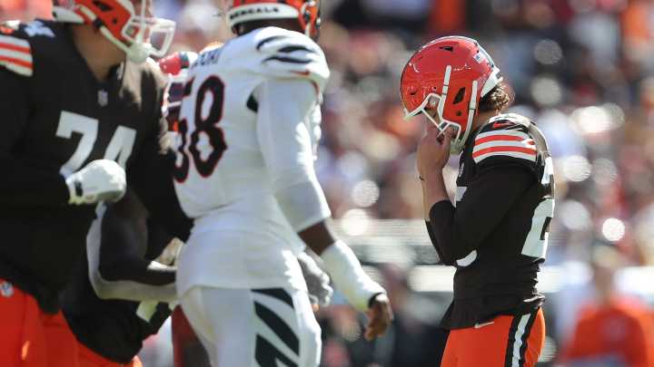 Easterling: Browns K Andre Szmyt cost team game against Bengals