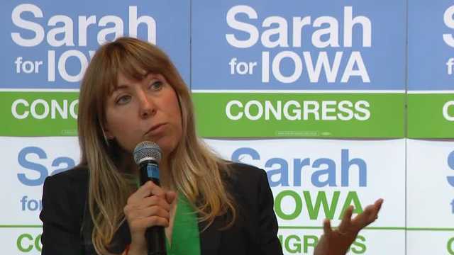 Trone Garriott hosts Sunday town hall, presses for public events in Iowa’s 3rd District