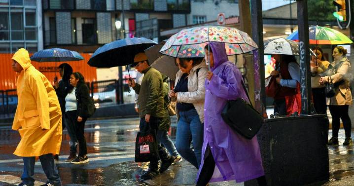 CDMX reactiva las alertas naranja y amarilla por lluvias fuertes y posible granizo