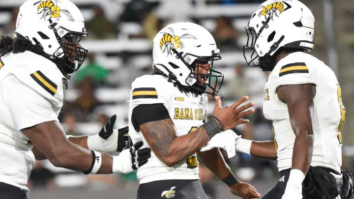 Alabama State football gets its ground game going against FAMU