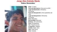 Desaparece joven de 24 años en Praderas del Sur