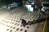 Golpe al narcotráfico en Santiago: secuestran 93 ladrillos de marihuana, cocaína, dinero y armas