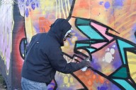 Soria organiza una 'masterclass' de graffiti gratuita para jóvenes en la pista de patinaje de Los Pajaritos