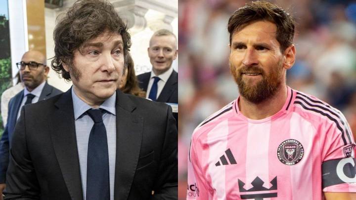 Milei buscó la foto con Messi en Nueva York, pero el capitán argentino lo evitó