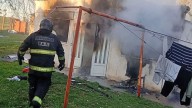 Murió un anciano y 25 residentes resultaron heridos en el incendio de un geriátrico en Junín