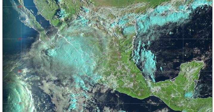 Jueves de lluvias intensas: SMN prevé tres horas de precipitaciones en casi todo México